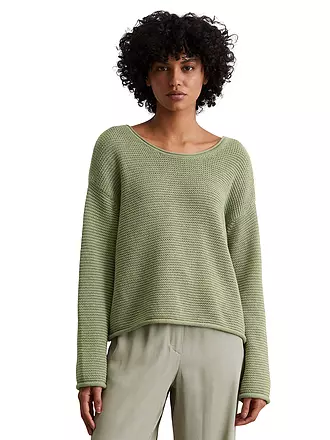 MARC O'POLO | Pullover | hellgrün