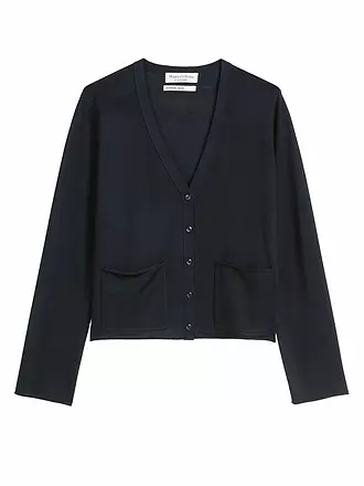 MARC O'POLO | Strickjacke | dunkelblau