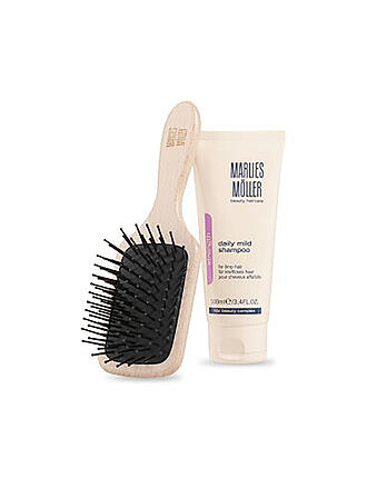MARLIES MÖLLER | Haarpflege - Keratin Shampoo and Cream Oil  Sleek & Shine Set 200ml / 125ml | keine Farbe