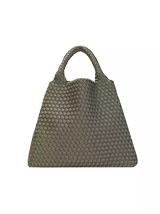 MARREA | Tasche - Tote Bag ALWAYS ON THE RUN Large | hellgrün