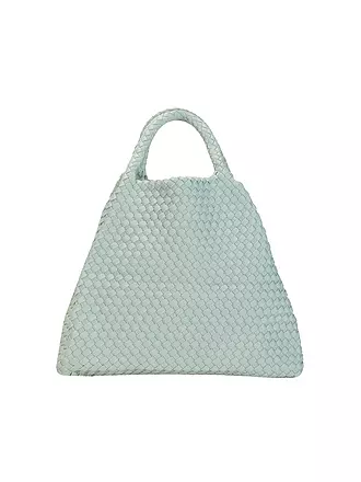 MARREA | Tasche - Tote Bag ALWAYS ON THE RUN Large | hellgrün