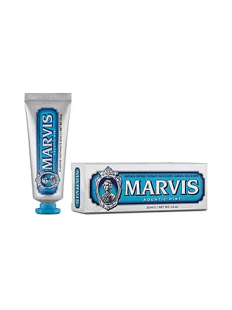 MARVIS | Zahnpasta - Acquatic Mint 25ml | hellblau