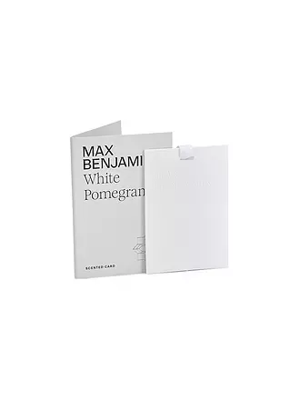 MAX BENJAMIN | Duftkarte CLASSIC COLLECTION Dodici | weiss