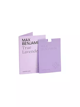 MAX BENJAMIN | Duftkarte CLASSIC COLLECTION French Linen | lila