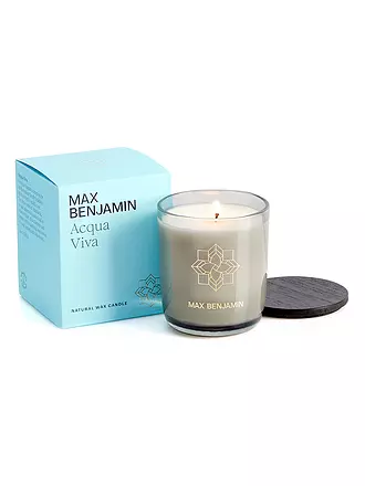 MAX BENJAMIN | Duftkerze CLASSIC COLLECTION 210g Dodici | hellblau