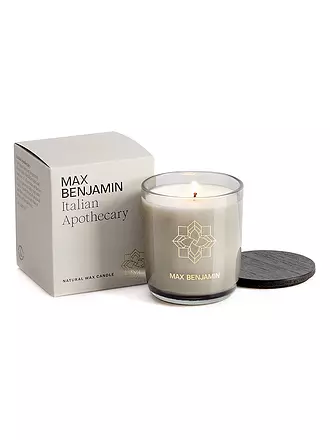 MAX BENJAMIN | Duftkerze CLASSIC COLLECTION 210g Dodici | hellgrau