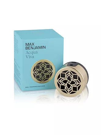 MAX BENJAMIN | Raumduft Wand Diffuser CLASSIC COLLECTION 100ml French Linen | hellblau