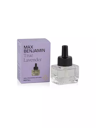 MAX BENJAMIN | Raumduft Wand Diffuser CLASSIC COLLECTION 100ml Nachfüllung French Linen | lila