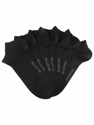 MAX CALVIN | Sneakersocken 7-er Pkg. schwarz | weiss