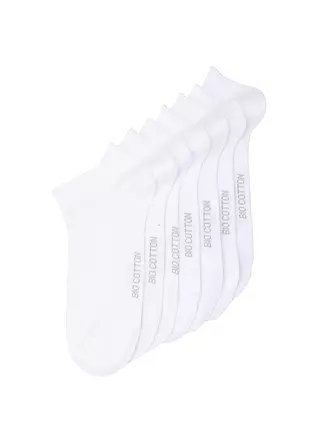 MAX CALVIN | Sneakersocken 7-er Pkg. schwarz | weiss