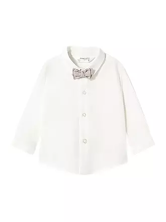 MAYORAL | Baby Hemd mit Fliege | creme