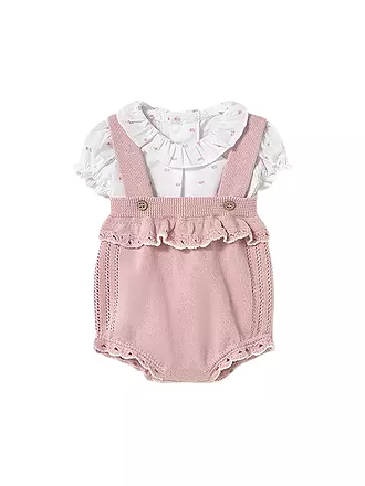 MAYORAL | Baby Set 2-teilig Bluse und Latzhose | beige