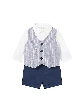 MAYORAL | Baby Set 2-teilig Hemd, Gilet und Hose | dunkelblau