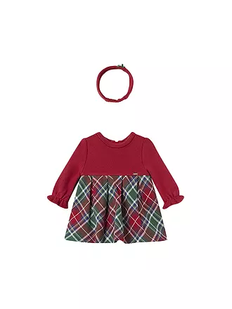 MAYORAL | Baby Set 2-teilig Kleid mit Haarreif | rot