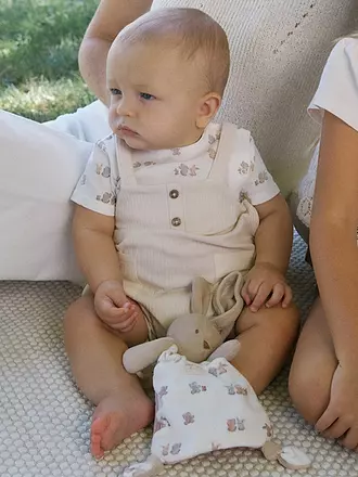 MAYORAL | Baby Set 2-teilig T-Shirt und Latzhose | creme