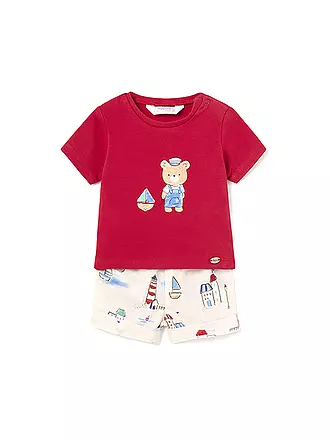 MAYORAL | Baby Set 2-teilig T-Shirt und Shorts | rot