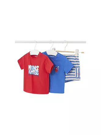 MAYORAL | Baby Set 3-teilig T-Shirt und Shorts | rot