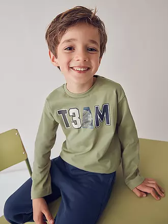 MAYORAL | Jungen Langarmshirt | grün