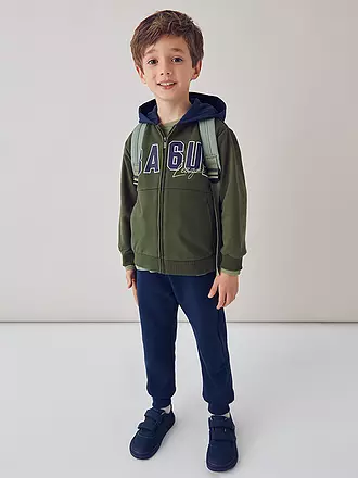 MAYORAL | Jungen Set 3-teilig Sweatjacke und Jogginghosen | olive