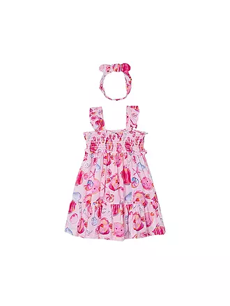 MAYORAL | Mädchen Kleid mit Haarband | rosa
