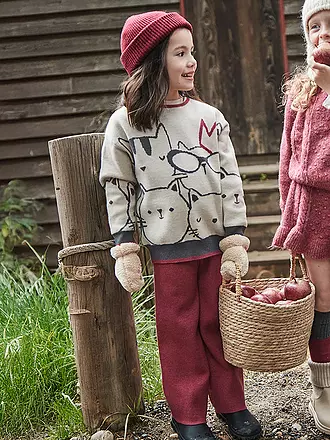 MAYORAL | Mädchen Set 2-teilig Pullover und Hose | beere