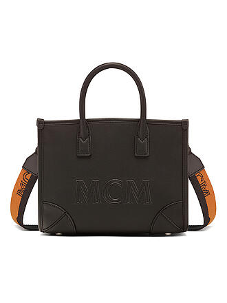 MCM | Ledertasche - Tote Bag MÜNCHEN MINI | schwarz