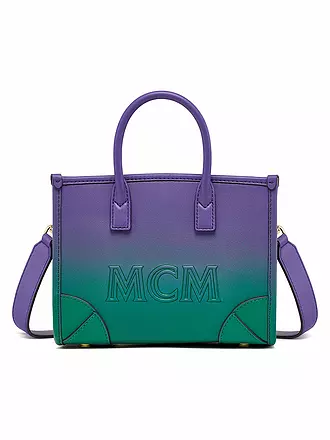 MCM | Ledertasche - Tote Bag MÜNCHEN MINI | lila