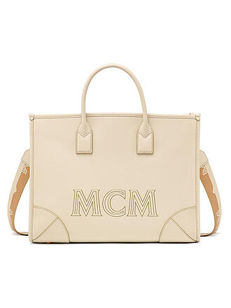 MCM | Ledertasche - Tote Bag MÜNCHEN | schwarz