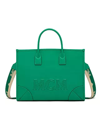 MCM | Ledertasche - Tote Bag MÜNCHEN | creme