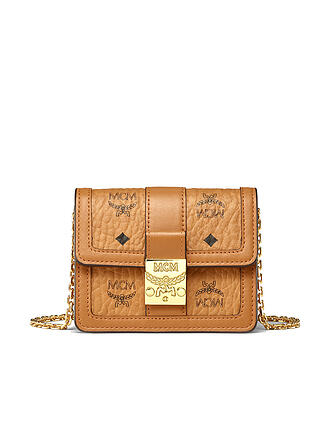 MCM | Minibag Tracy Visetos Flap Wallet | braun