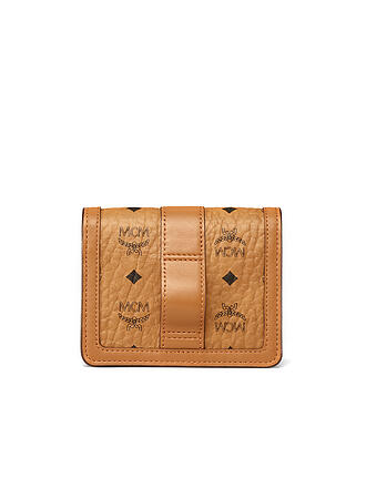 MCM | Minibag Tracy Visetos Flap Wallet | braun