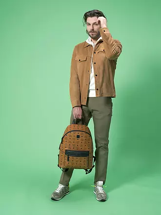 MCM | Rucksack STARK Medium | hellbraun