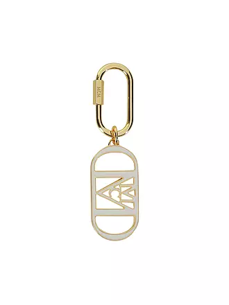 MCM | Schlüsselanhänger MODE TRIVIA CHARM | creme