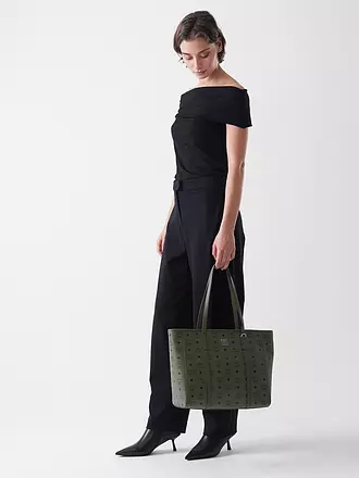 MCM | Tasche - Shopper TONI Medium | blau