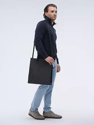 MCM | Tasche - Tote Bag HIMMEL Medium | grau