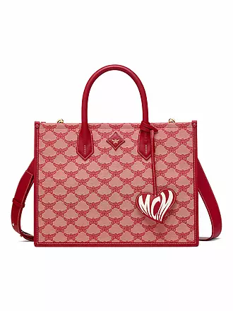 MCM | Tasche - Tote Bag LAURETOS VALENTINE Medium | rot