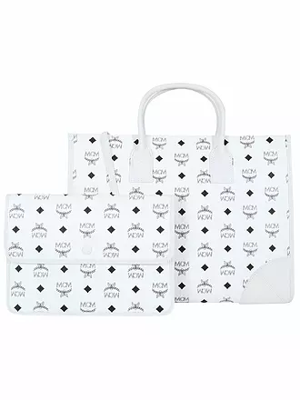 MCM | Tasche - Tote Bag MÜNCHEN L | weiss