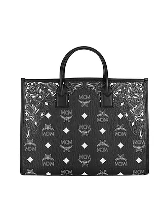 MCM | Tasche - Tote Bag MÜNCHEN TOTE Large | schwarz