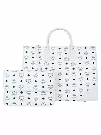 MCM | Tasche - Tote Bag MÜNCHEN XL | weiss