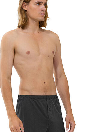 MEY | Boxershorts schwarz | schwarz