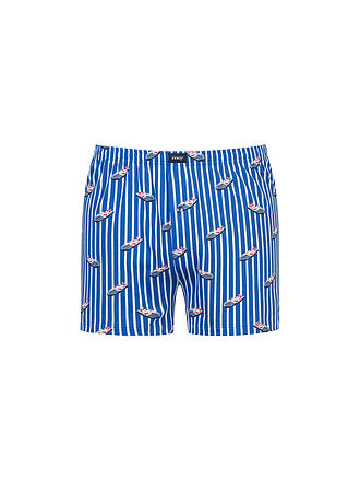 MEY | Boxershorts shiny blue | blau