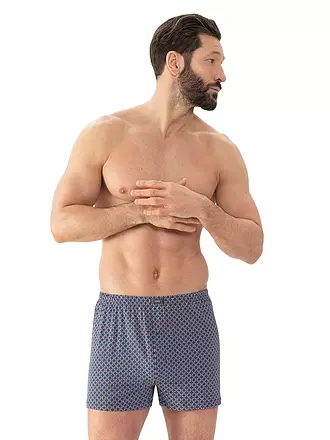 MEY | Boxershorts splash blue | blau