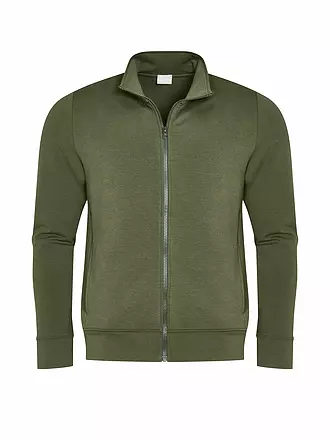 MEY | Loungewear Jacke | grün