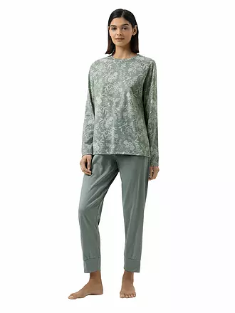 MEY | Pyjama 7/8 | grün