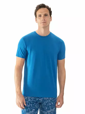 MEY | Pyjama T-Shirt RELAX pale sun | blau