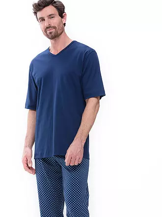 MEY | Pyjama T-Shirt | blau