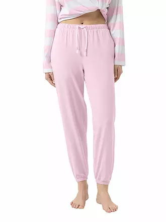 MEY | Pyjamahose 7/8 SOLID LOVE | rosa
