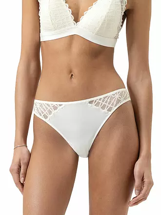 MEY | Slip POETRY TEMPTATION champagner | creme