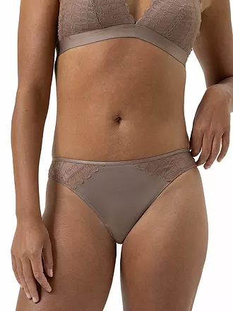 MEY | Slip POETRY TEMPTATION milk n coffee | hellbraun