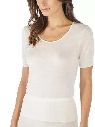 MEY | T-Shirt EXQUISITE weiss | creme